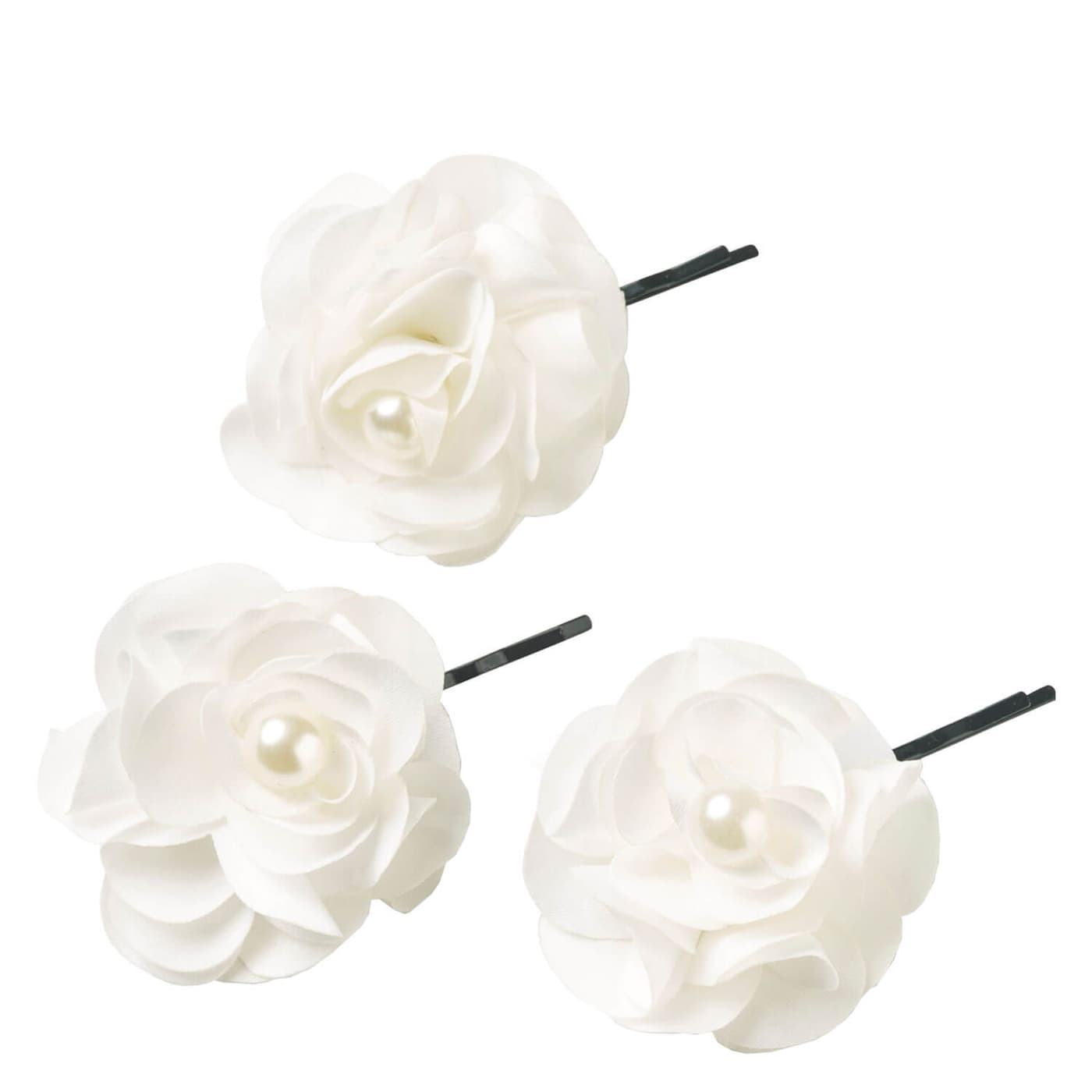 Celebride - Pin Mit Blümchen Und Perle Weiss 6cm