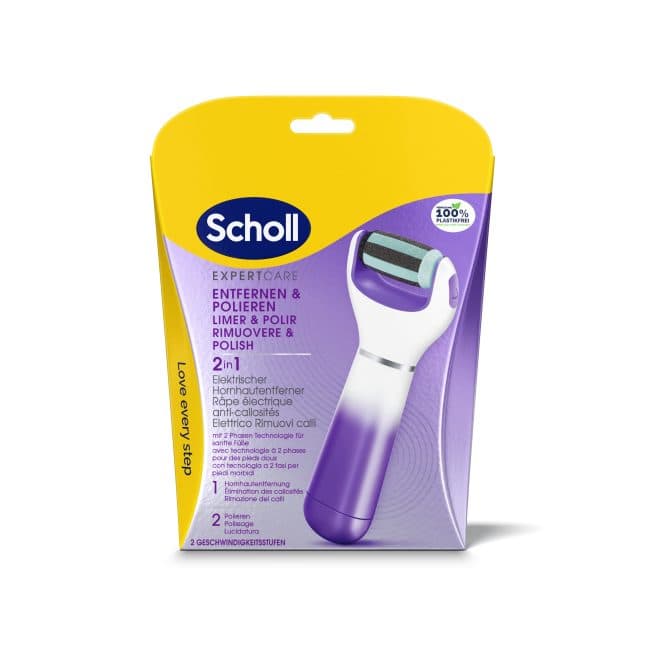 Expert Care - Elektrischer Hornhautentferner Purple