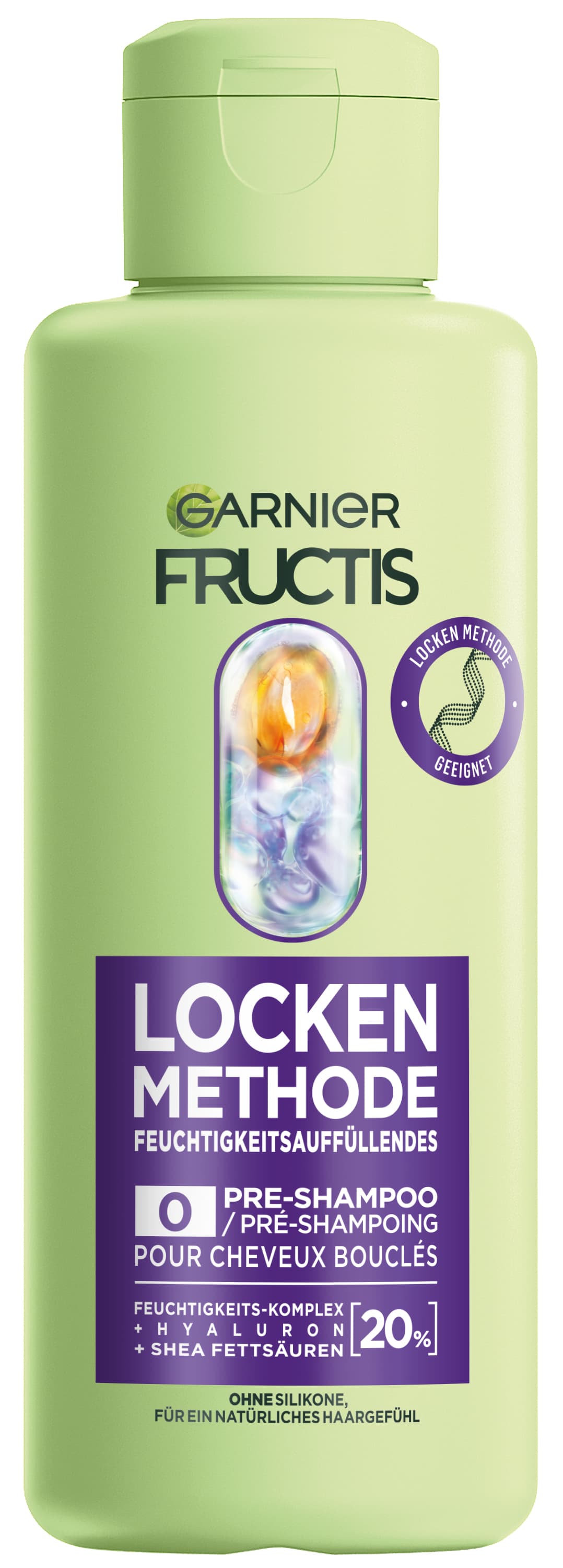 Fructis Sleek -  Pré-shampooing hydratant pour cheveux bouclés Fructis Locken Methode