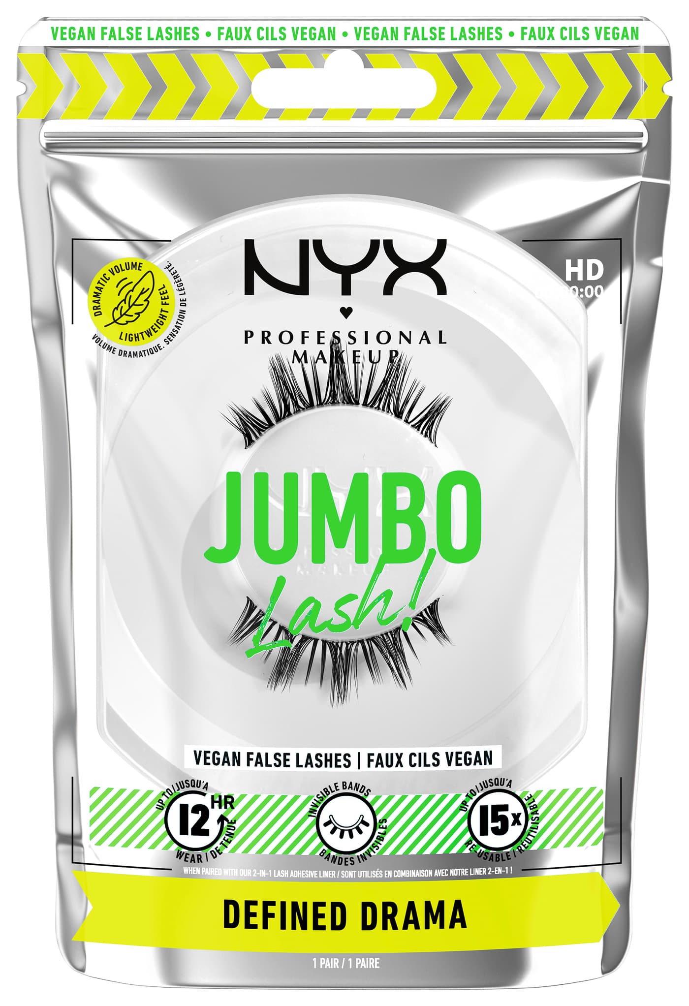 Jumbo Lash! - Faux Cils 8 Full Defined Drama