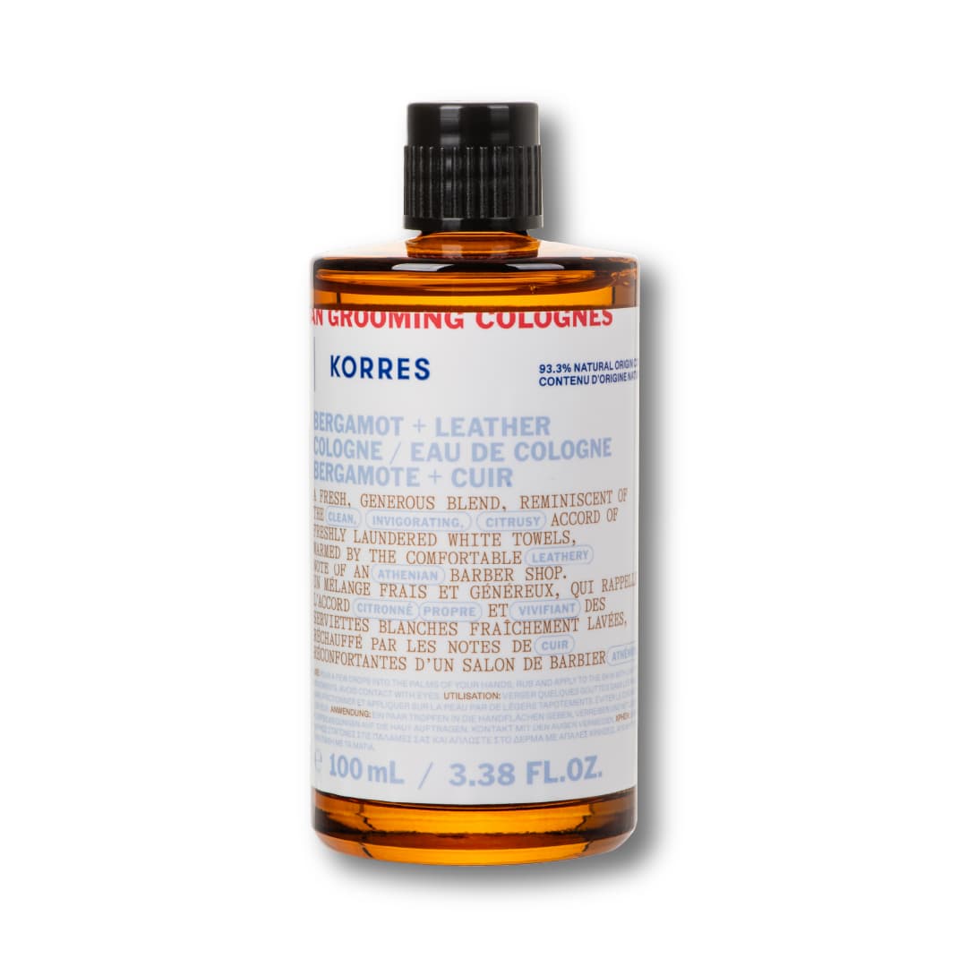 Korres Fragrance - Athenian Grooming Eau De Cologne Mit Bergamotte + Ledernoten