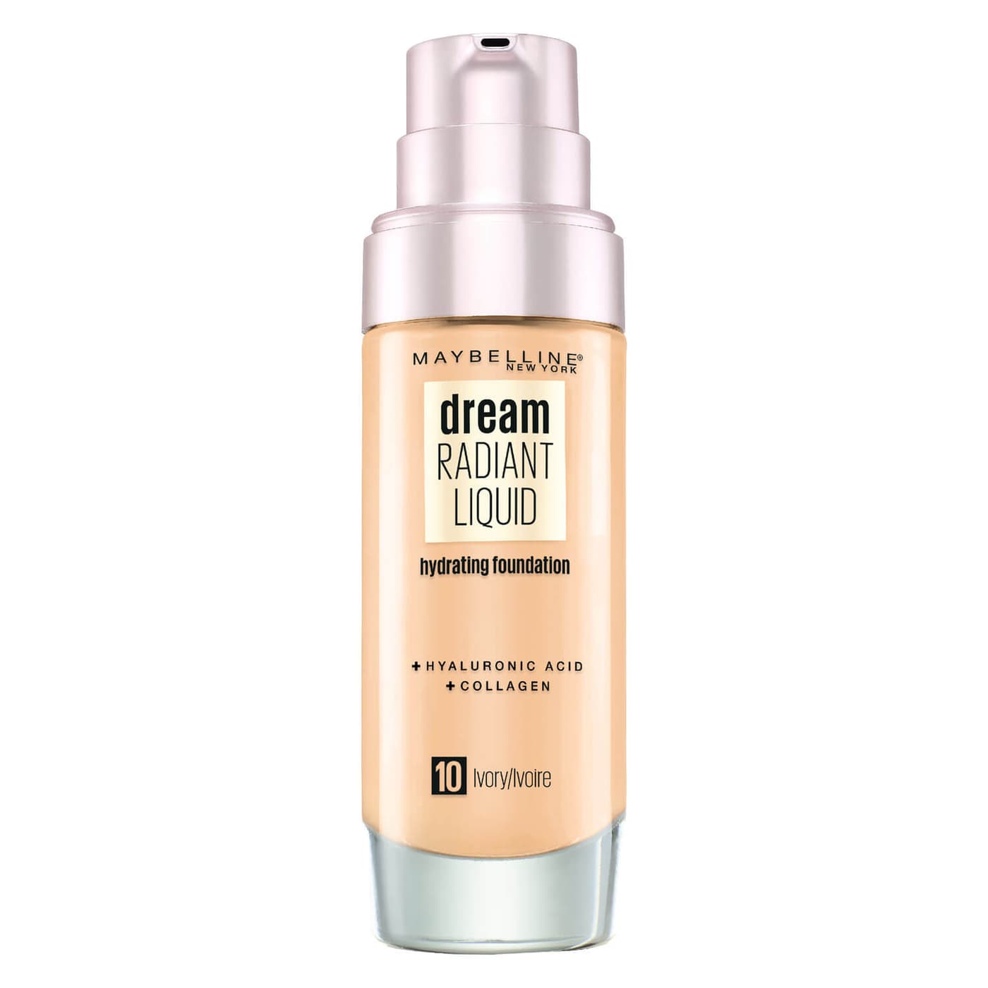 Maybelline NY Teint - Dream Satin Fond de Teint Liquide 10 Ivoire
