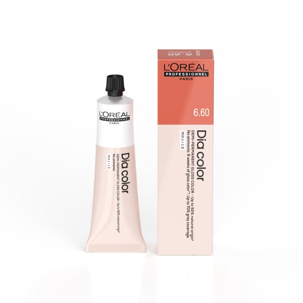 Dia Color - 6.60 Dunkelblond intensives Rot