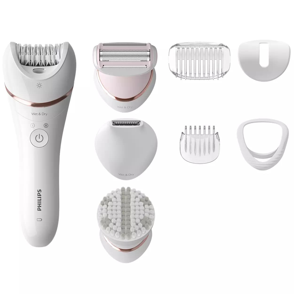Philips Epliator Series - 8000 Epilierer, Nass Und Trocken Bre735/00