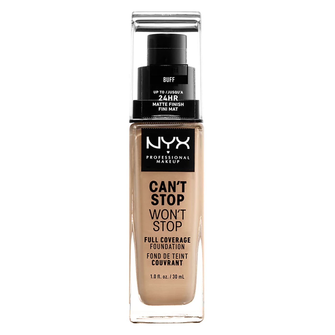 Can't Stop Won't Stop - Full Coverage Foundation Buff