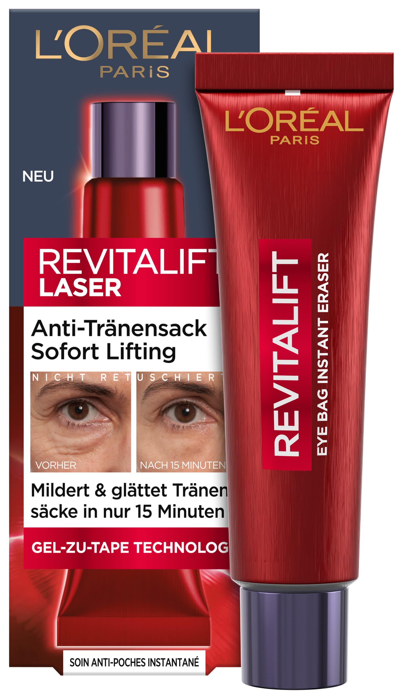 L'Oreal Skincare - Revitalift Laser Anti-tränensack Sofort Lifting