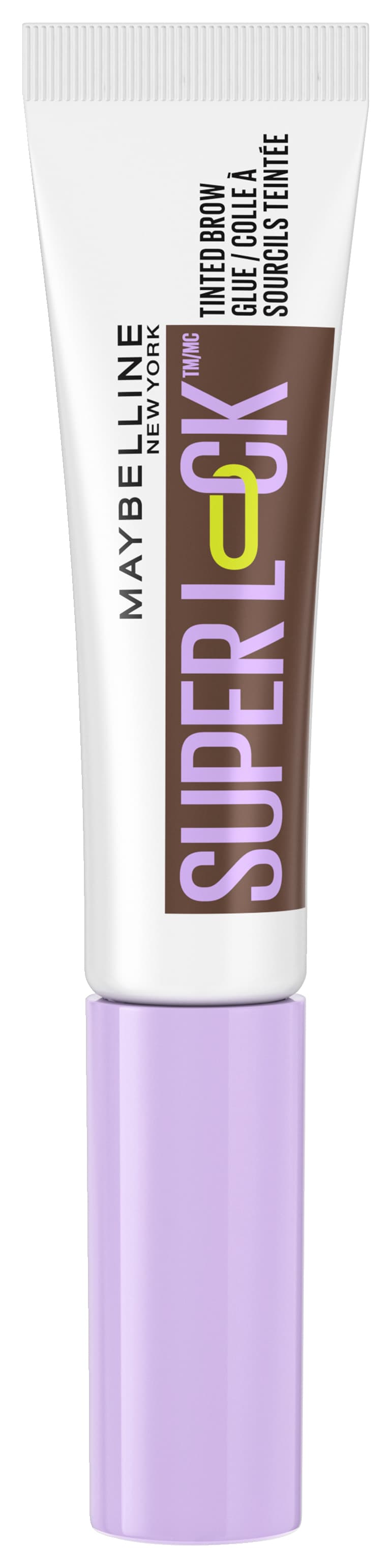 Maybelline NY Eyes - Super Lock Brow Glue Eyebrow gel 260 Deep Brown