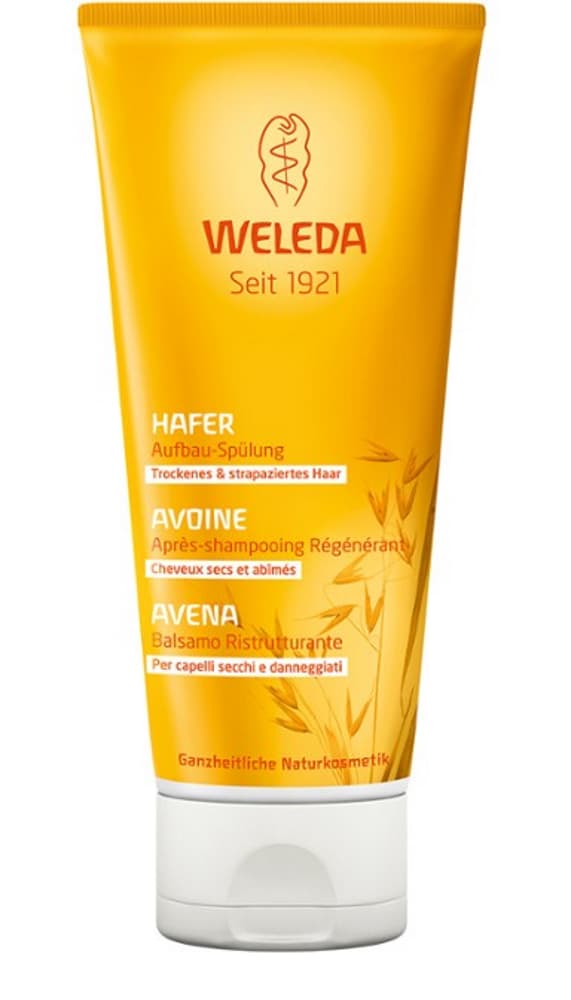 Weleda - Haarspülung Hafer Aufbau