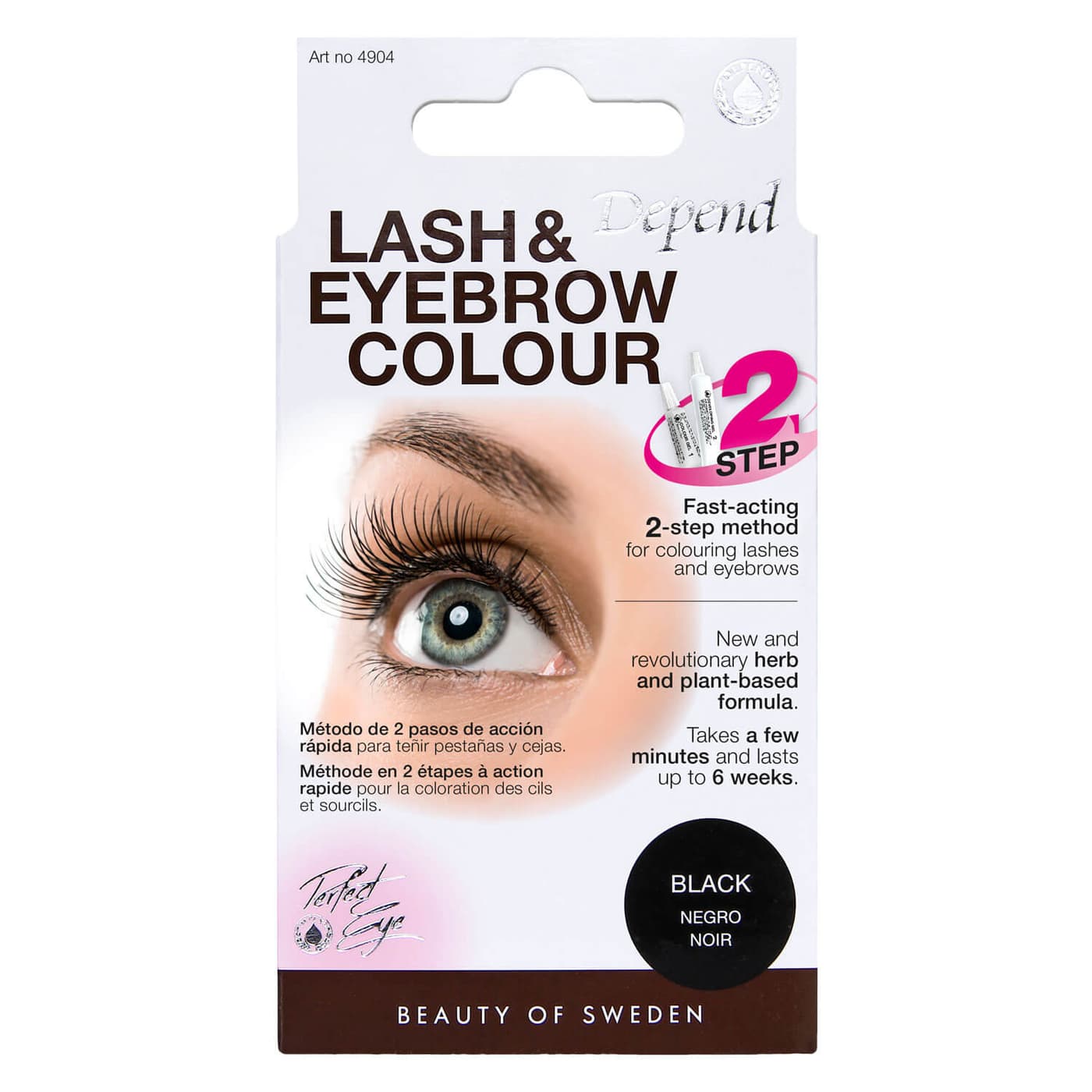 Perfect Eye - Lash and Eyebrow Color Black