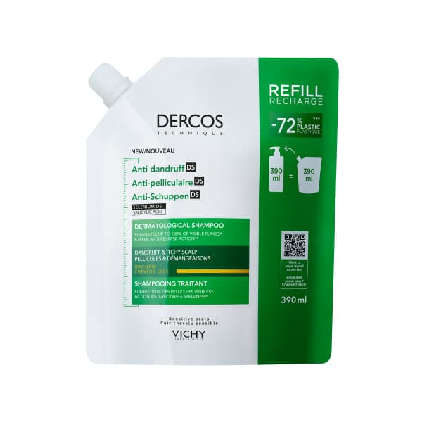 Dercos - Anti-Dandruff Shampoo for Dry Scal