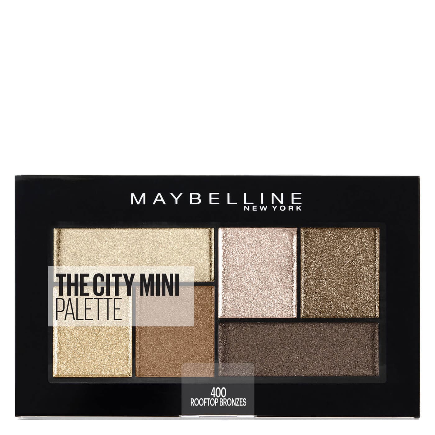 Maybelline NY Eyes - City Mini Eyeshadow Palette 400 Rooftop Bronzes