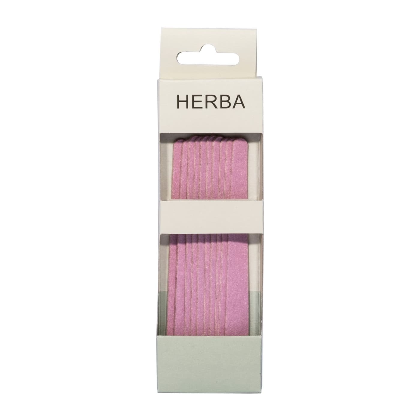 Herba - Karton-Nagelfeilen, 10 Stk., 17 cm
