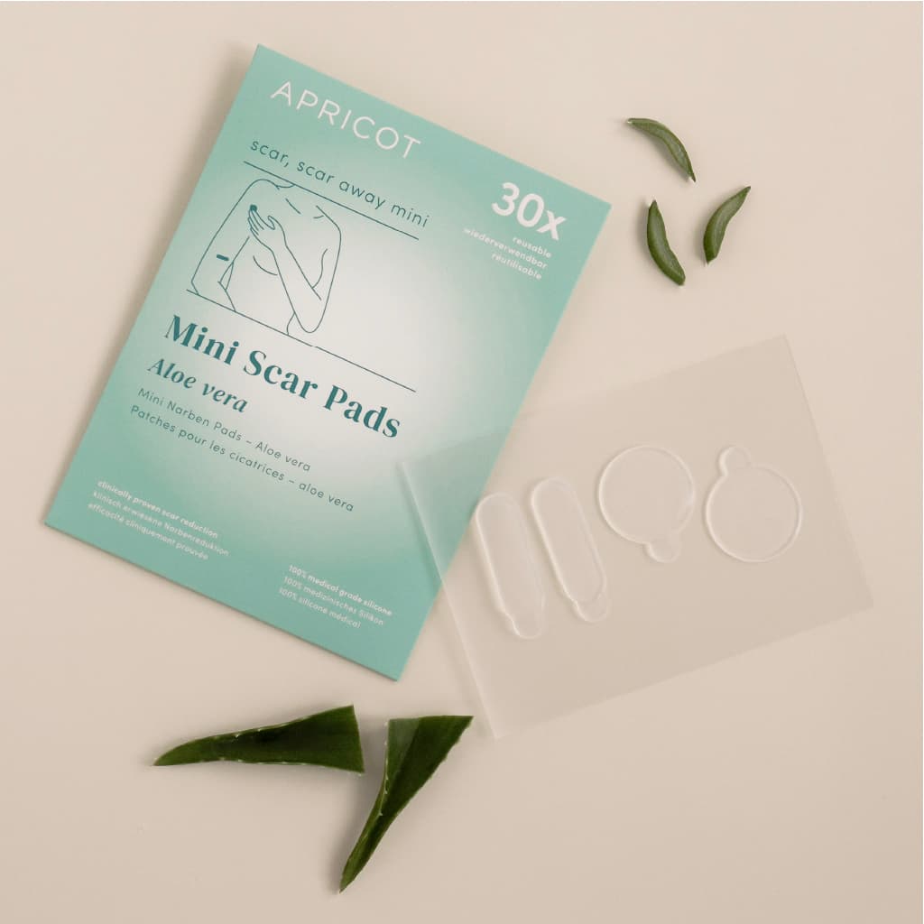 Apricot - Wiederverwendbares Narben Pad Scar Scar Away Mini - 4 Stk.