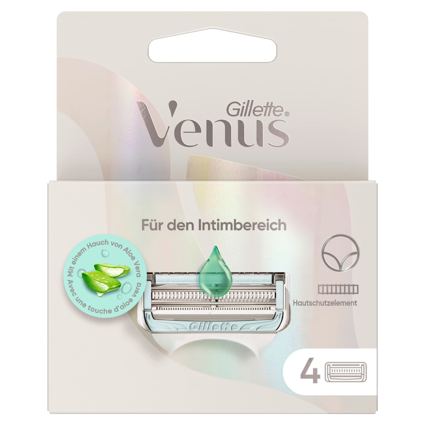 Gillette - für den Intimbereich Systemklingen 4er