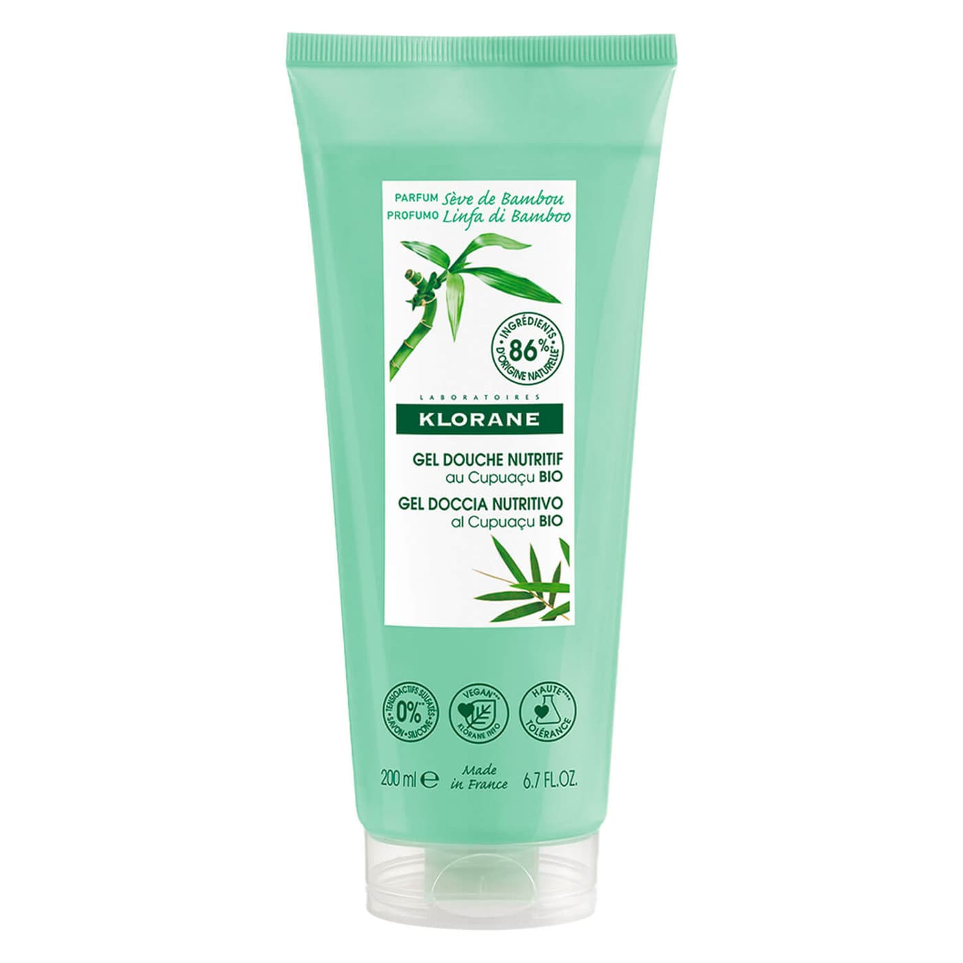 KLORANE Skincare - Nourishing Shower Gel Sève de Bambou
