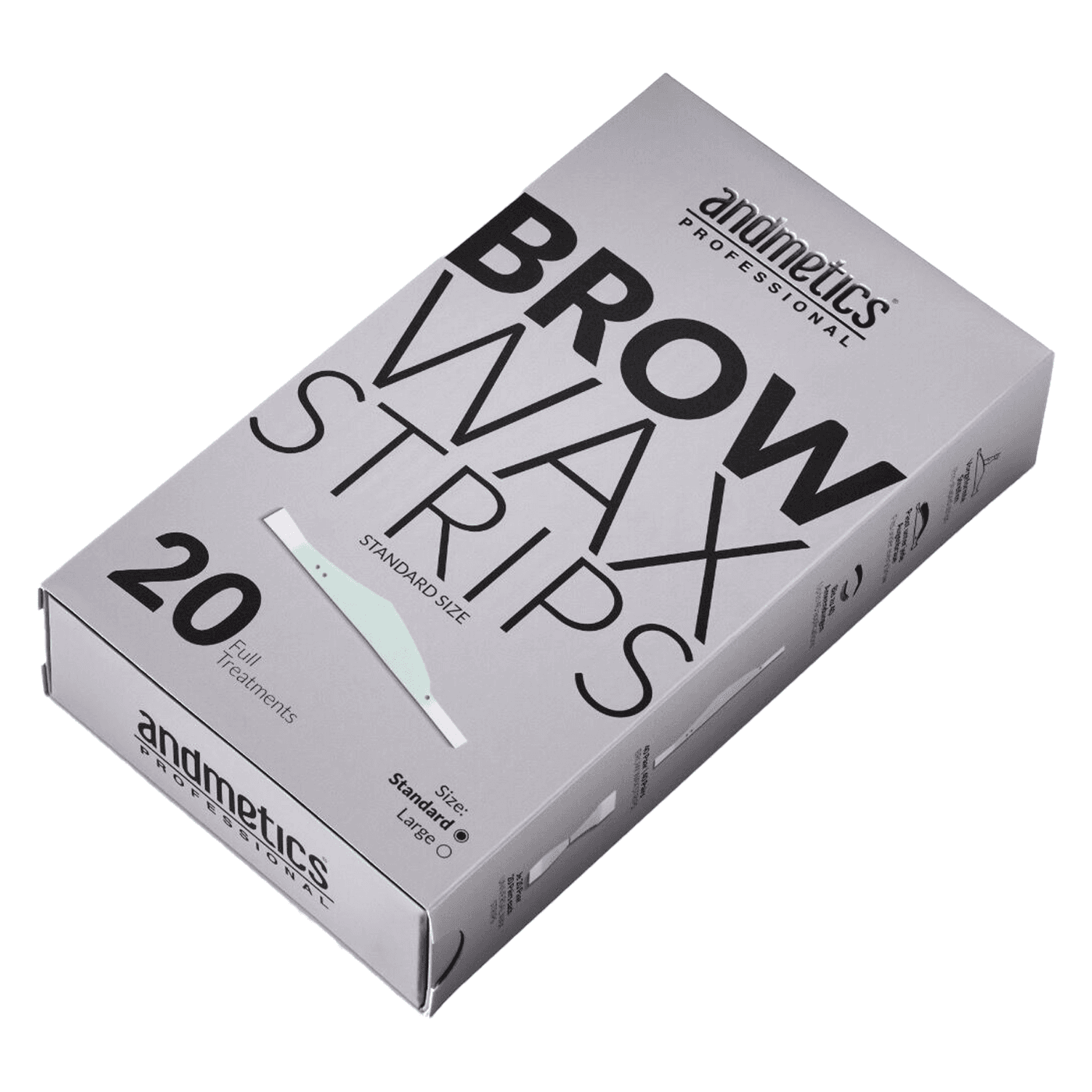 andmetics Professional - Brow Wax Strips Men