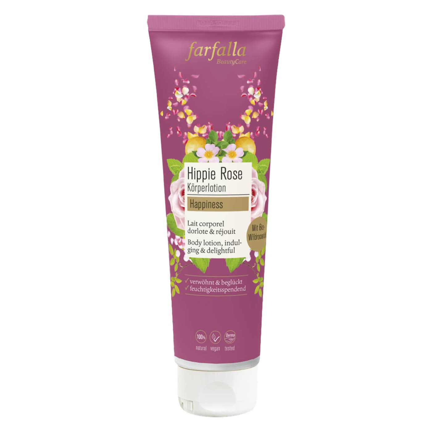 Farfalla Hippie Rose - Happiness Körperlotion