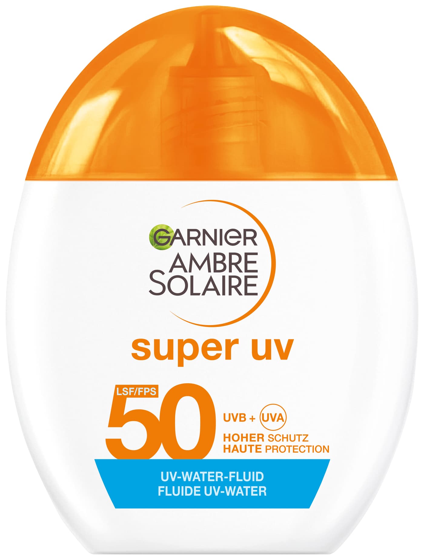 Ambre Solaire - Super Uv Uv-water-fluid Invisible Lsf 50