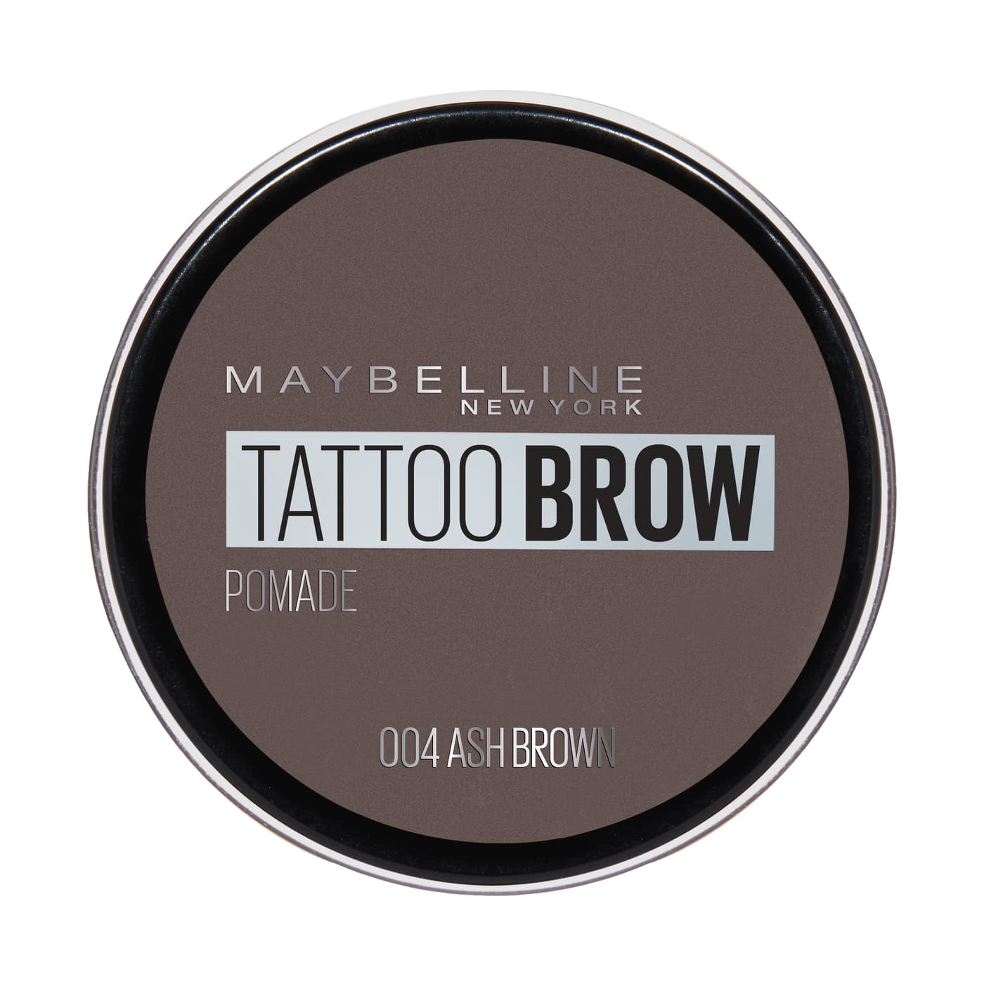 Maybelline NY Brows - Pommade pour sourcils Tattoo Brow Pomade Pot 04 Ash Brown