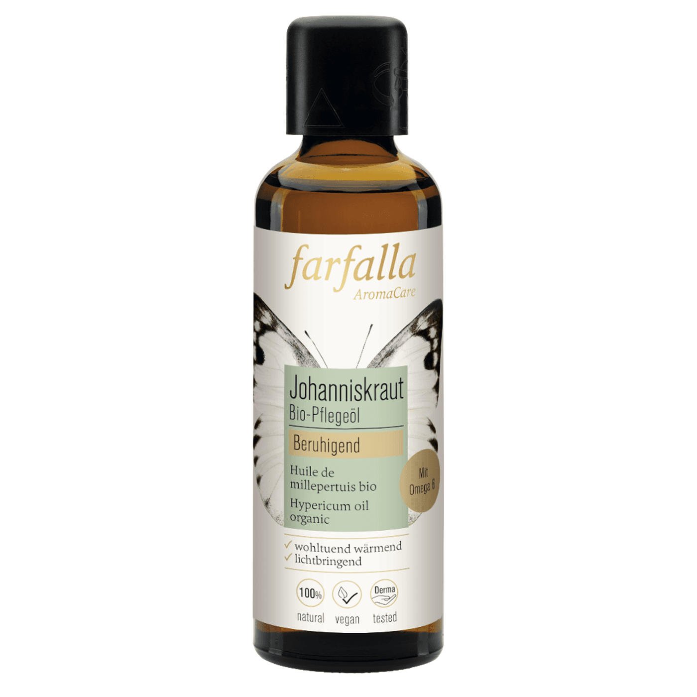 Farfalla Bio-Pflegeöl - St. John's Wort Organic Care Oil Soothing