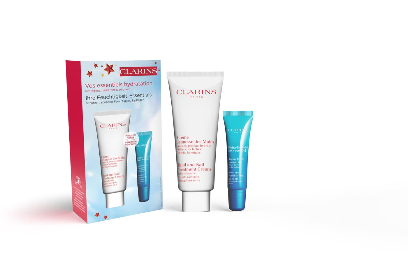 Clarins Specials - Handcreme & Lippenbalsam Set