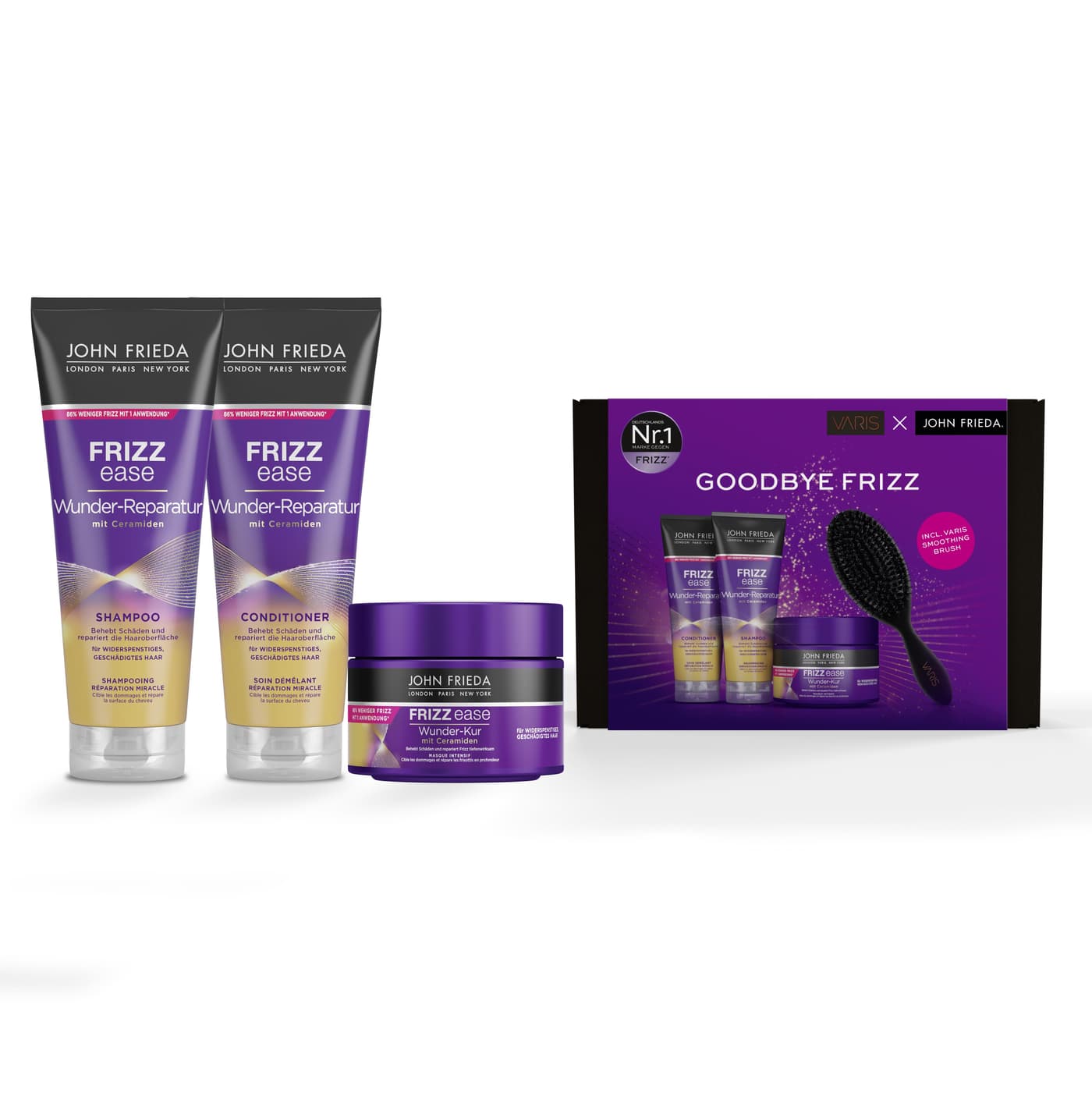 Frizz Ease - John Frieda X VARIS Miraculous Recovery Box