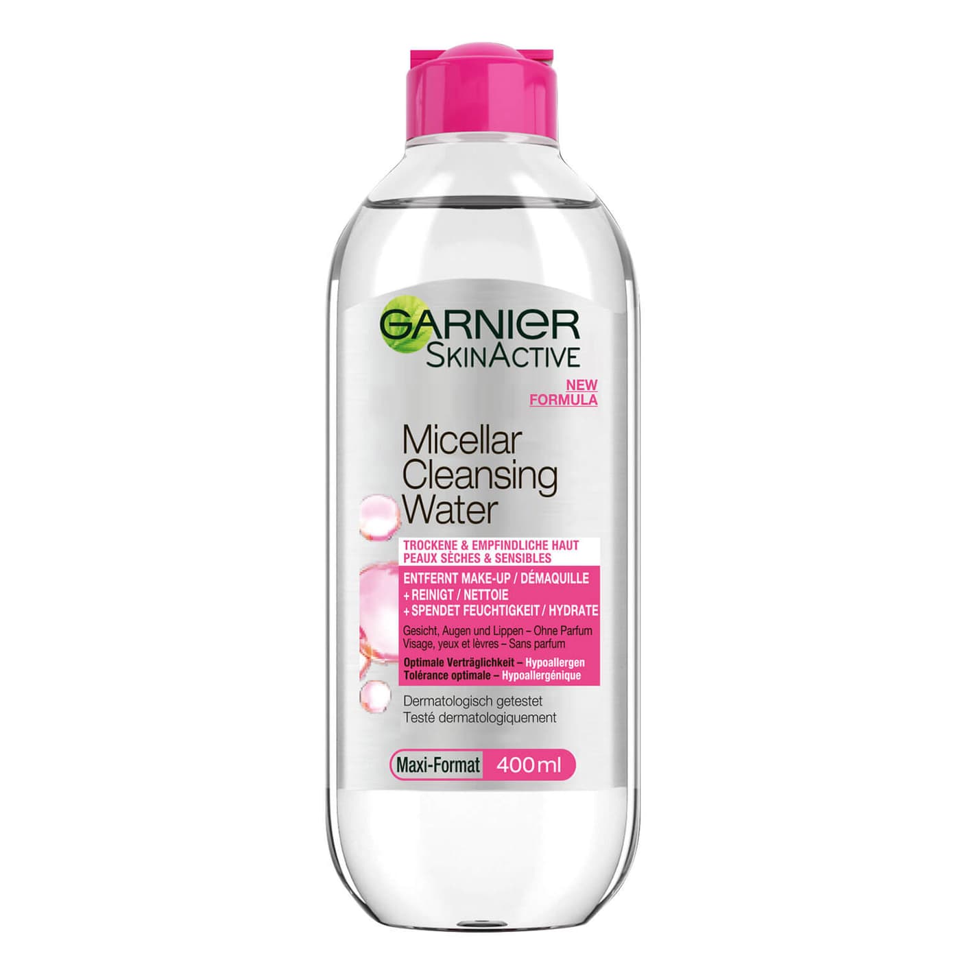 Skinactive Face - Mizellen Reinigungswasser für trockene & empfindliche Haut