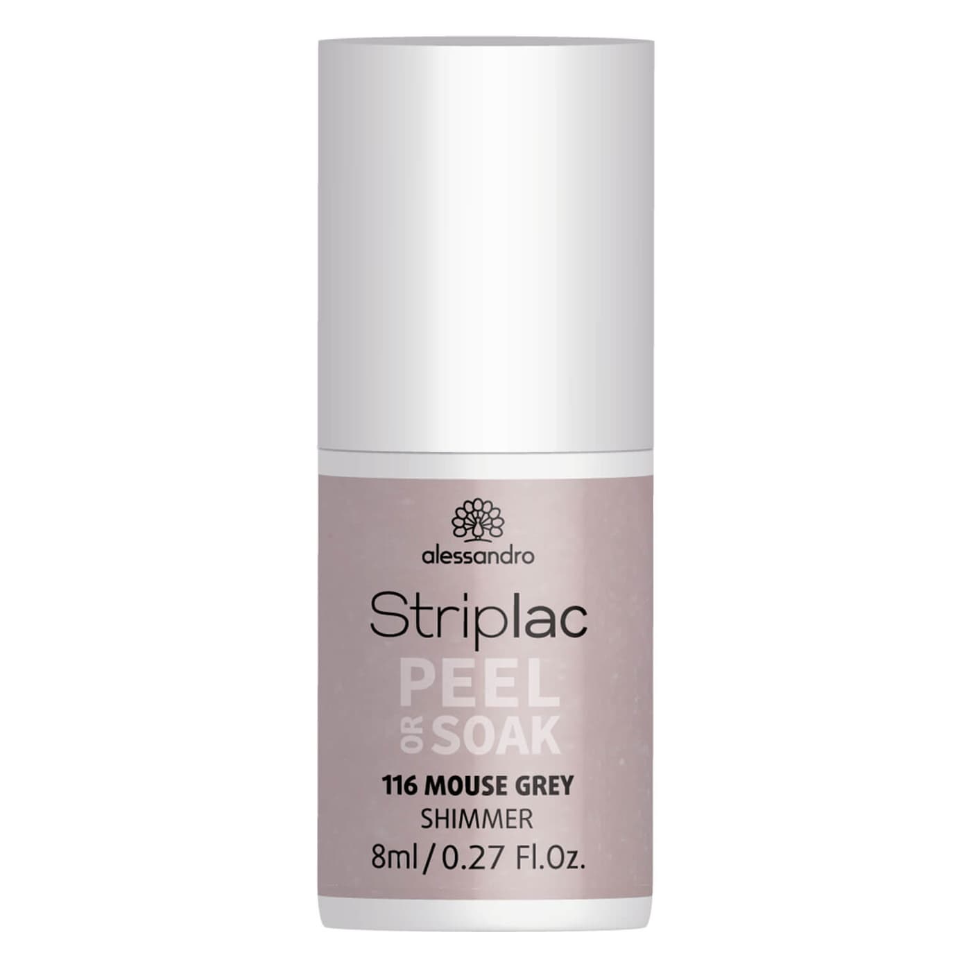 Striplac Peel or Soak - Mouse Grey