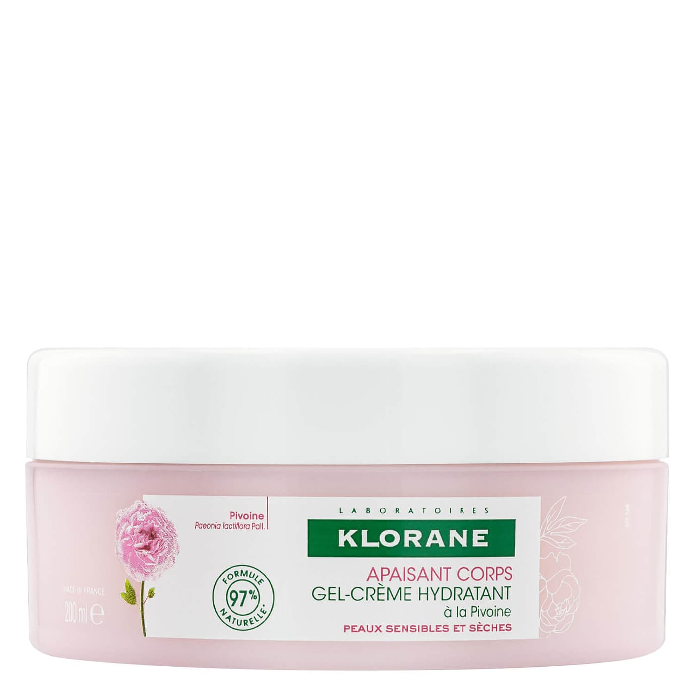 Pfingstrosen -Gel-Creme Pfingstrose
