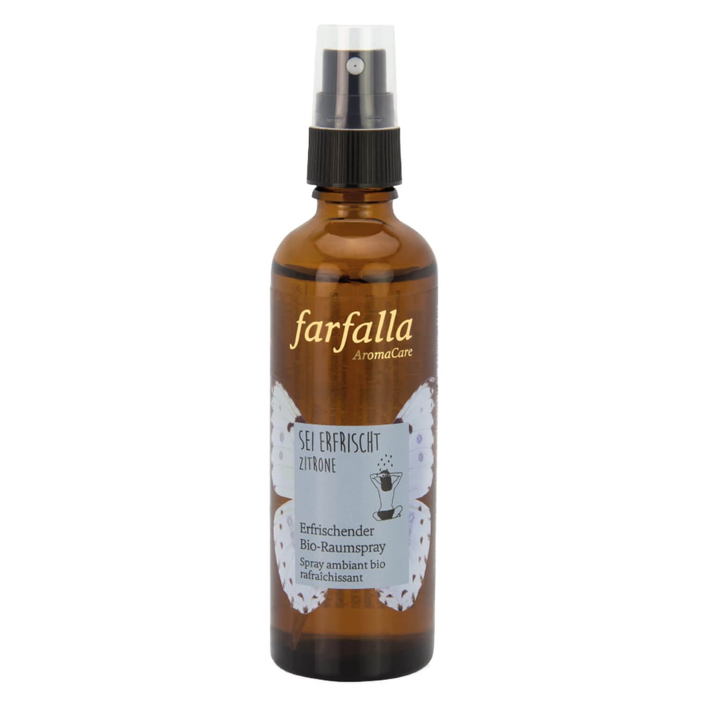 Farfalla Sei erfrischt - Zitrone Erfrischender Bio-Raumspray