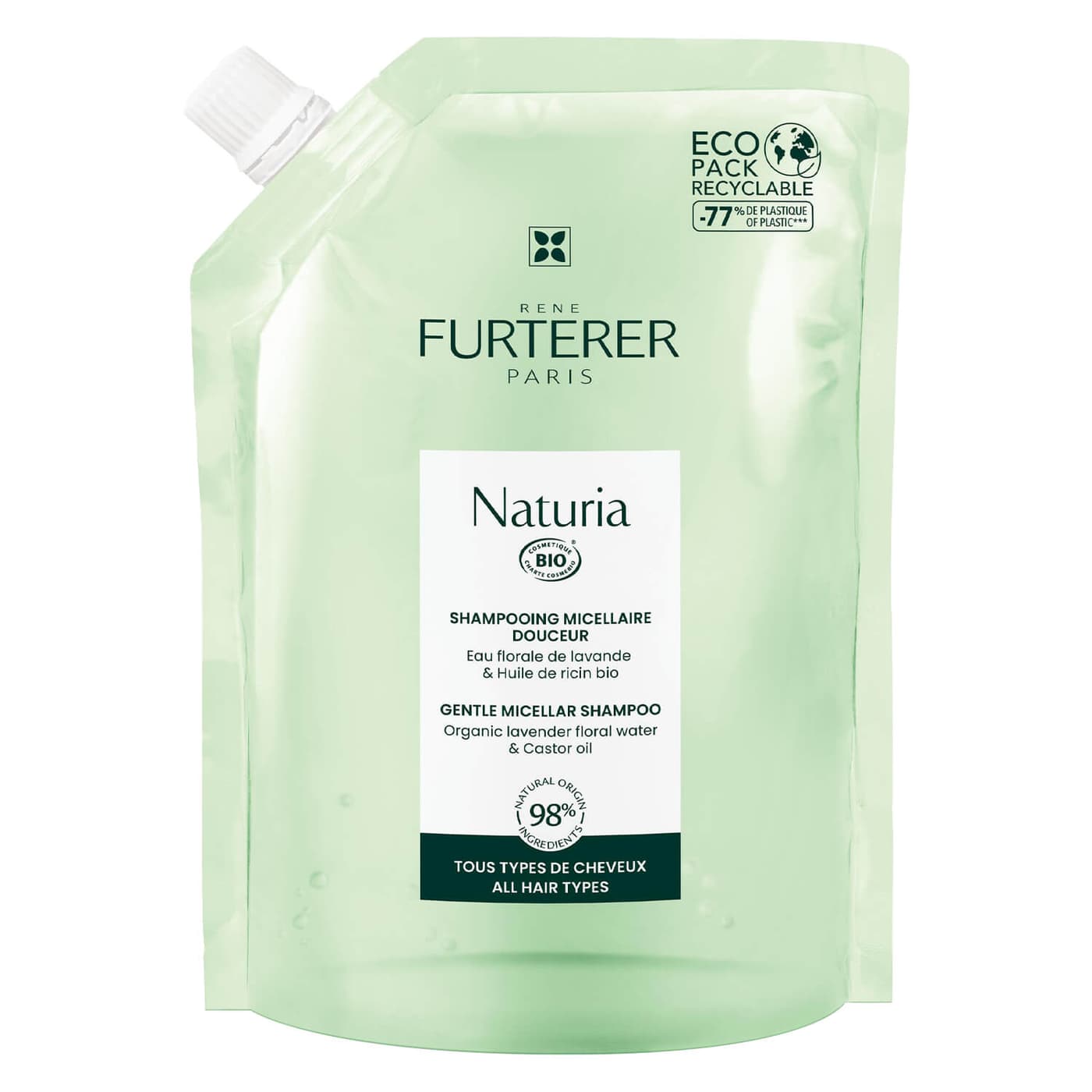 Naturia - Sanftes Bio Mizellen-Shampoo Refill