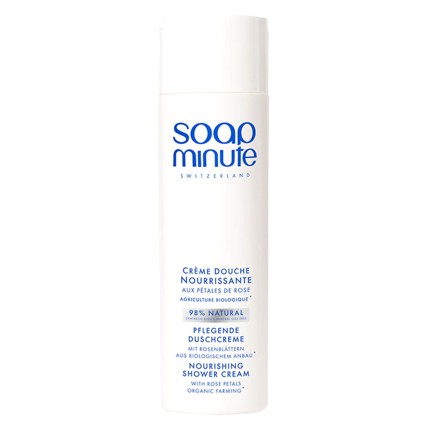 soapminute - Pflegende Duschcreme mit Rosenblätter