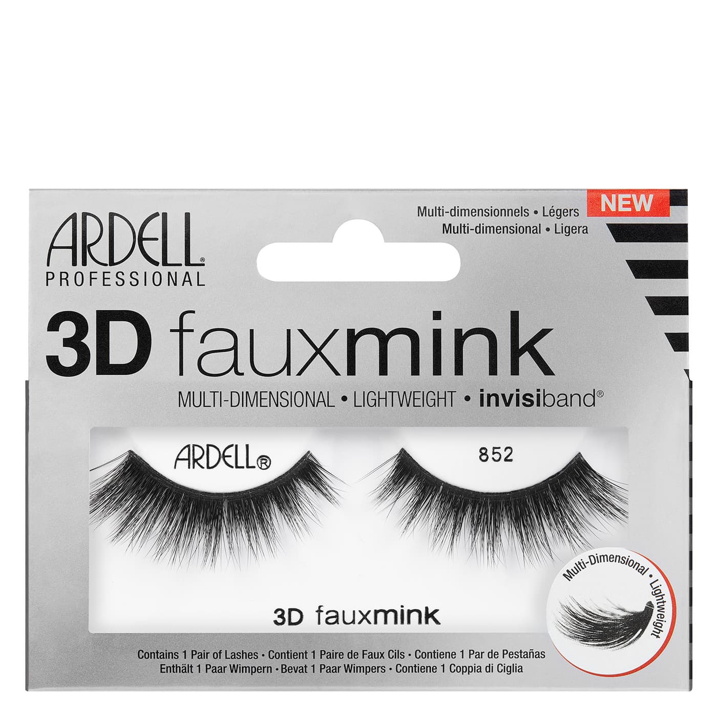 Faux Mink - 3D  852 Lashes