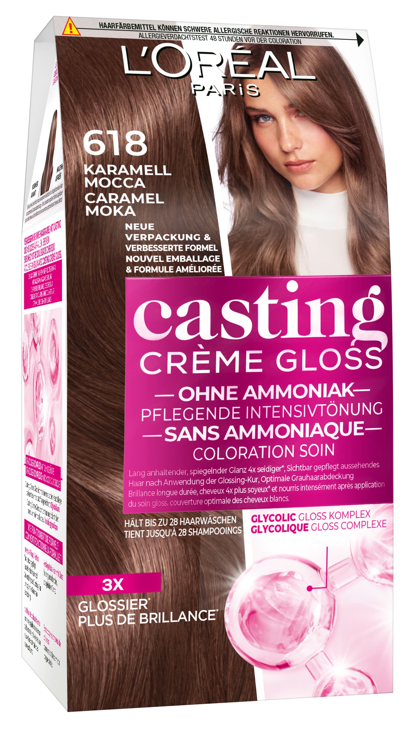 L'Oréal Casting - Casting Creme Gloss 618 Karamell Mocca