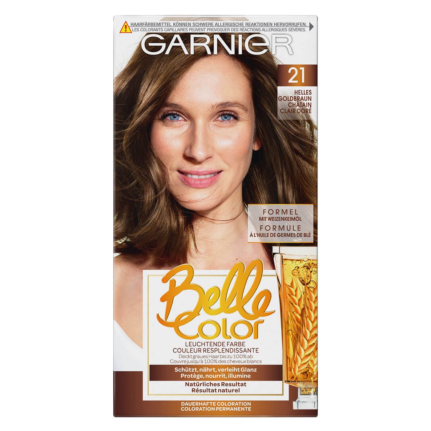 Belle Color - 21 Helles Goldbraun