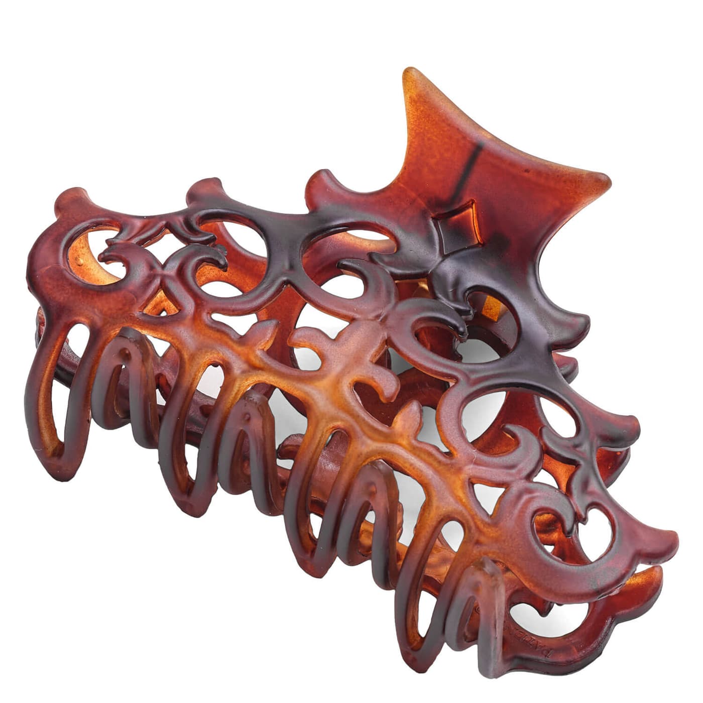 TRISA Hair - Hair Clip Matt Brown 9cm