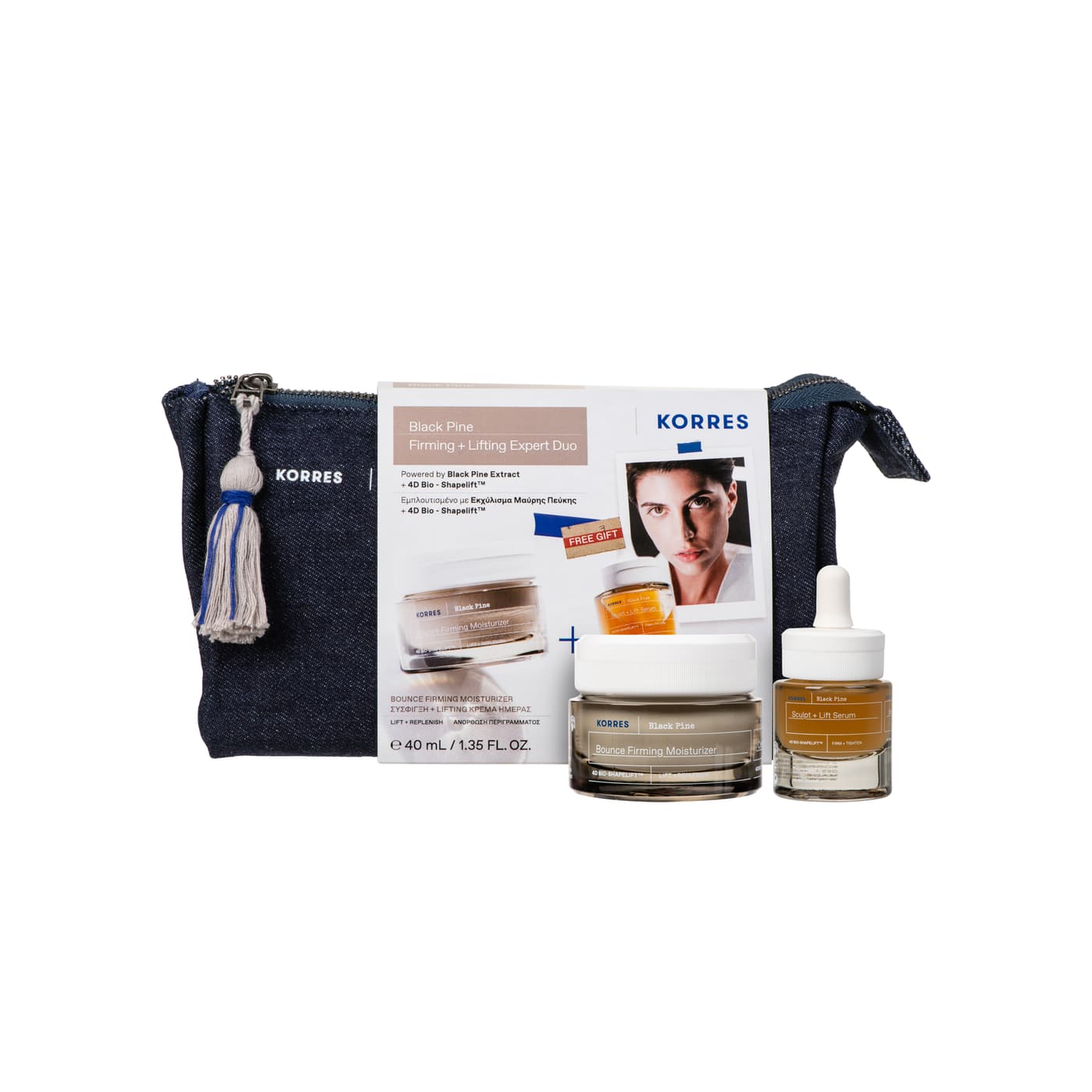 Korres Care - BLACK PINE Firming + Lifting Expert Duo