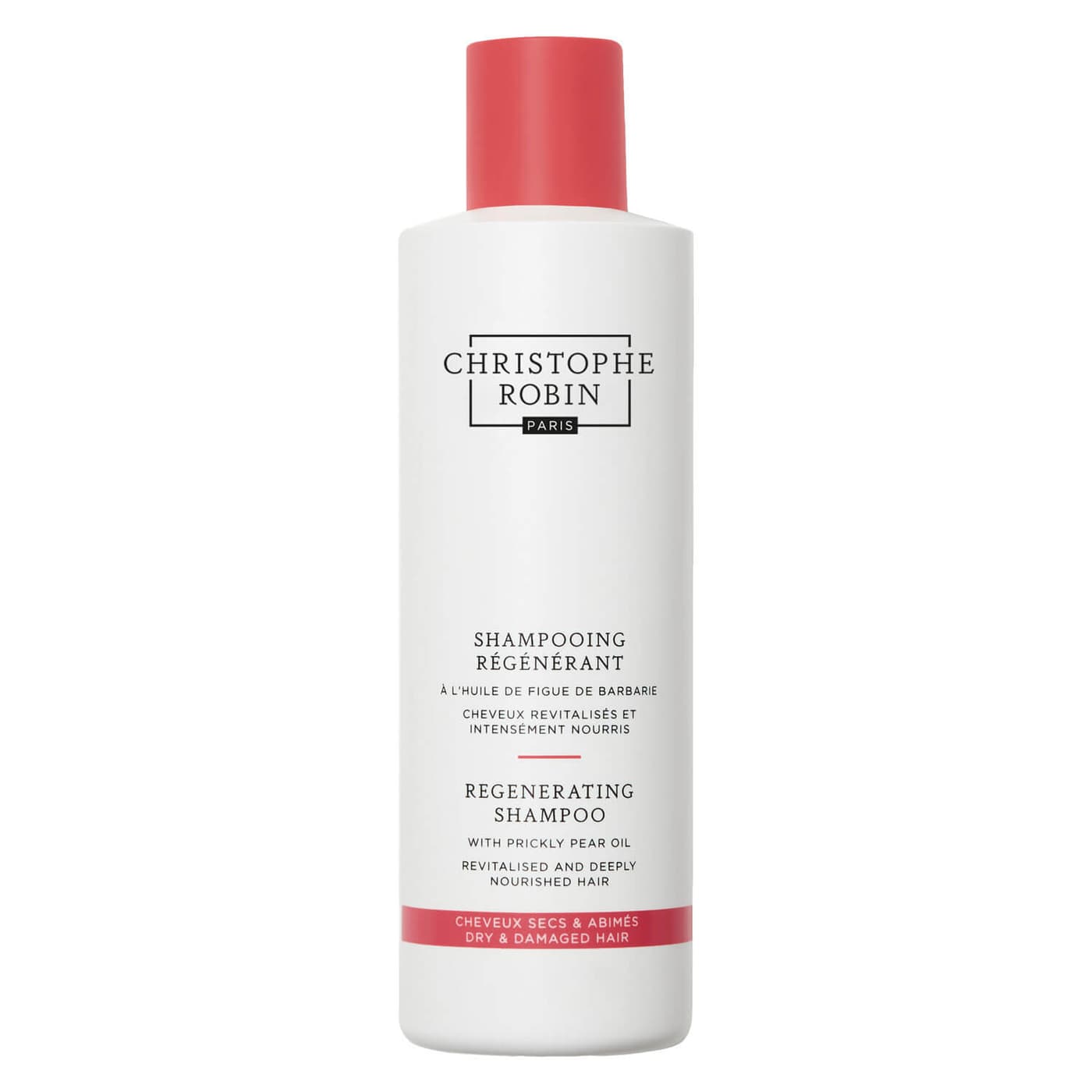 Christophe Robin - Shampooing Régénérant à l'Huile Rare de Figue de Barbarie