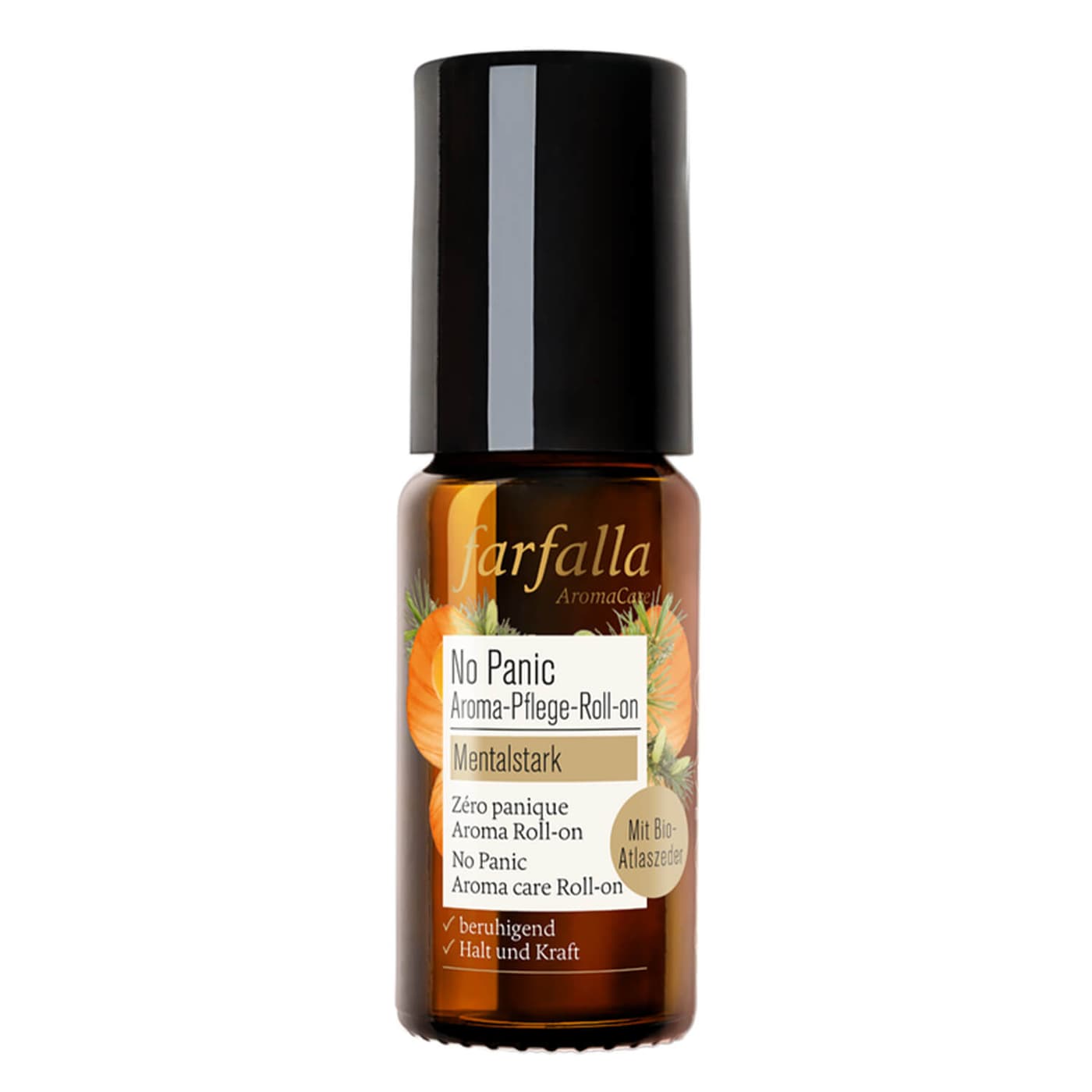 Farfalla Care - No Panic Aroma Pflege Roll On Mentalstark