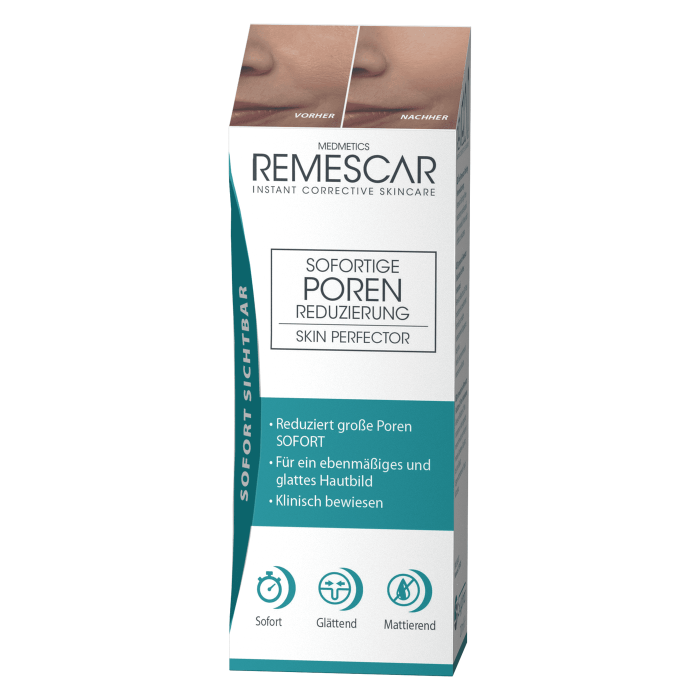 REMESCAR - Sofortige Porenreduzierung
