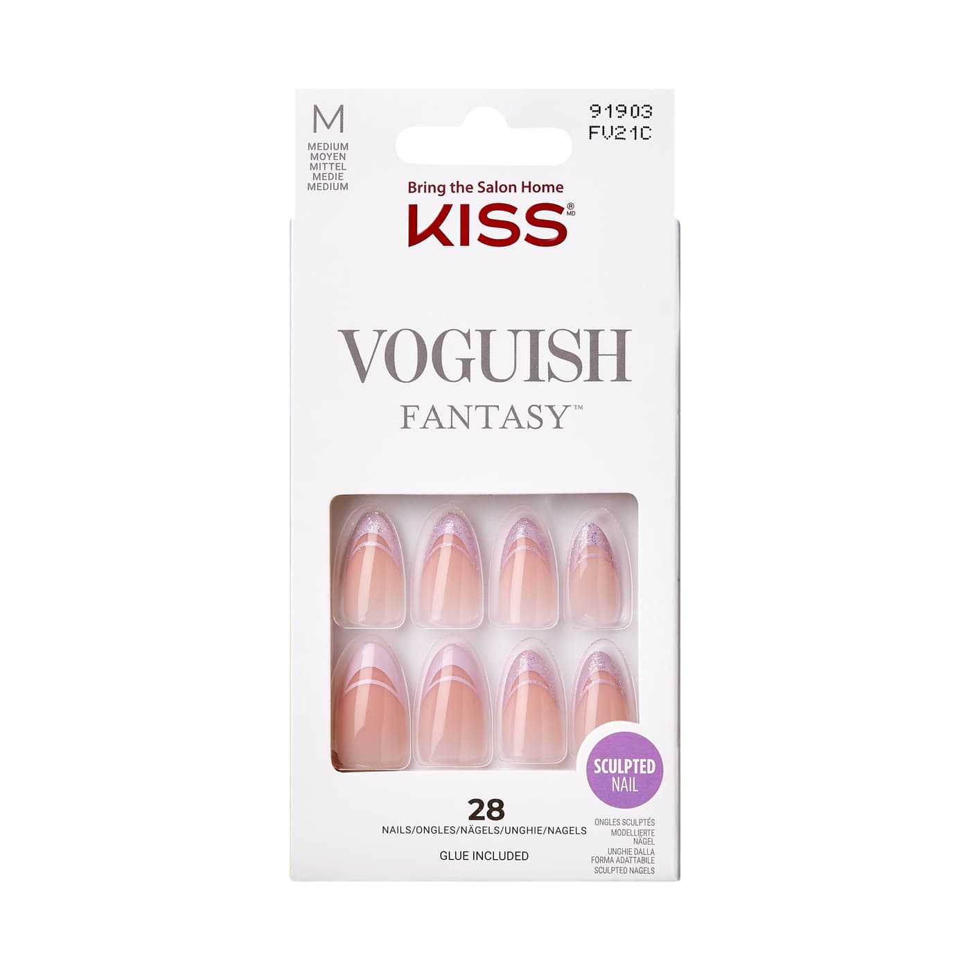 KISS Nails - Ks Voguish Fantasy Nails - Rainy Night
