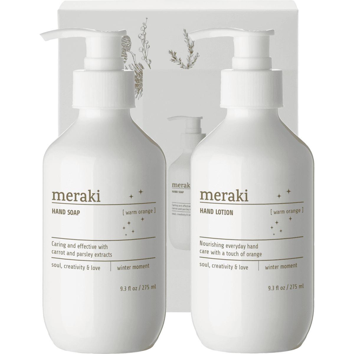 Meraki Home - Gift Box Warm Orange Winter Moment