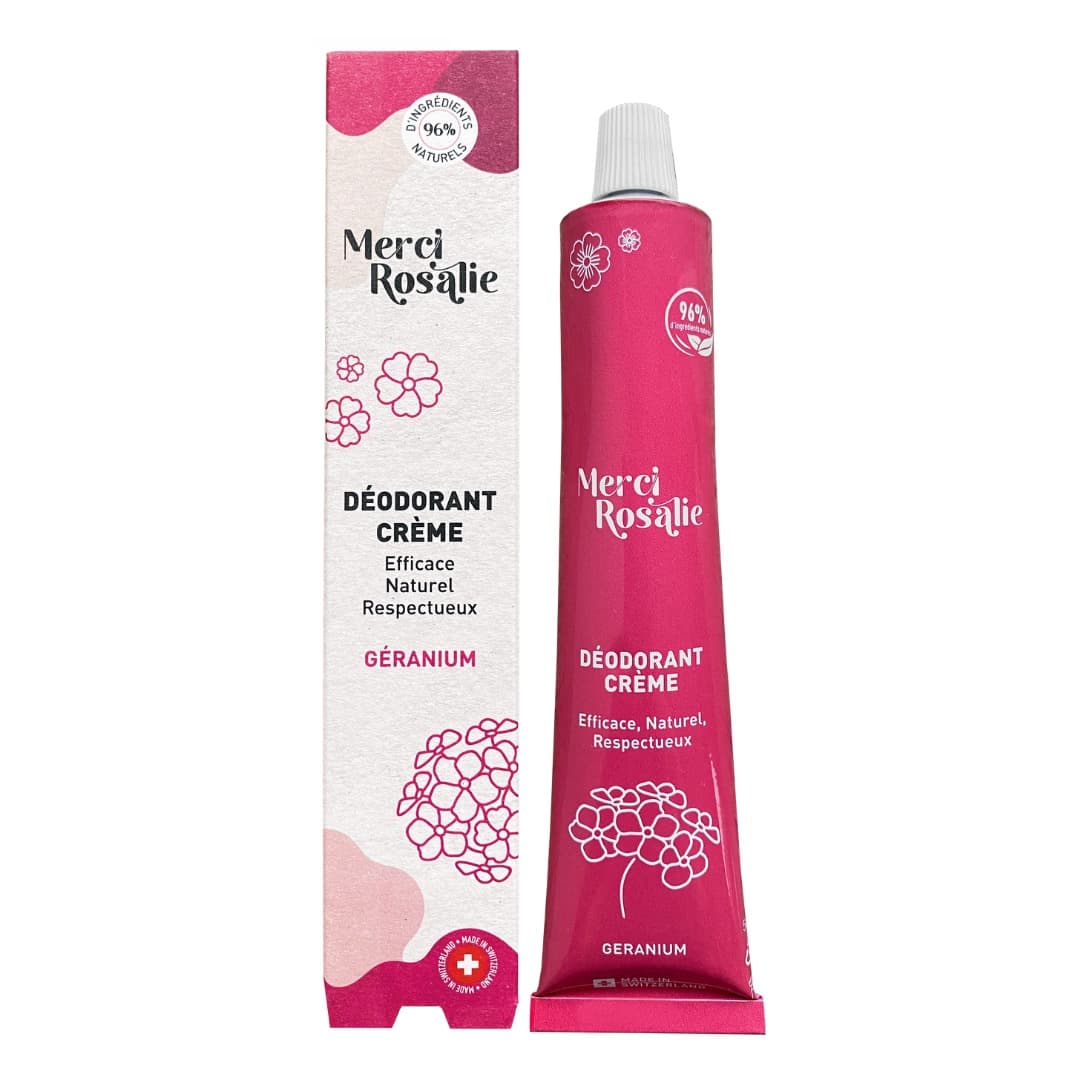 Merci Rosalie - Natürliche Deocreme Geranie