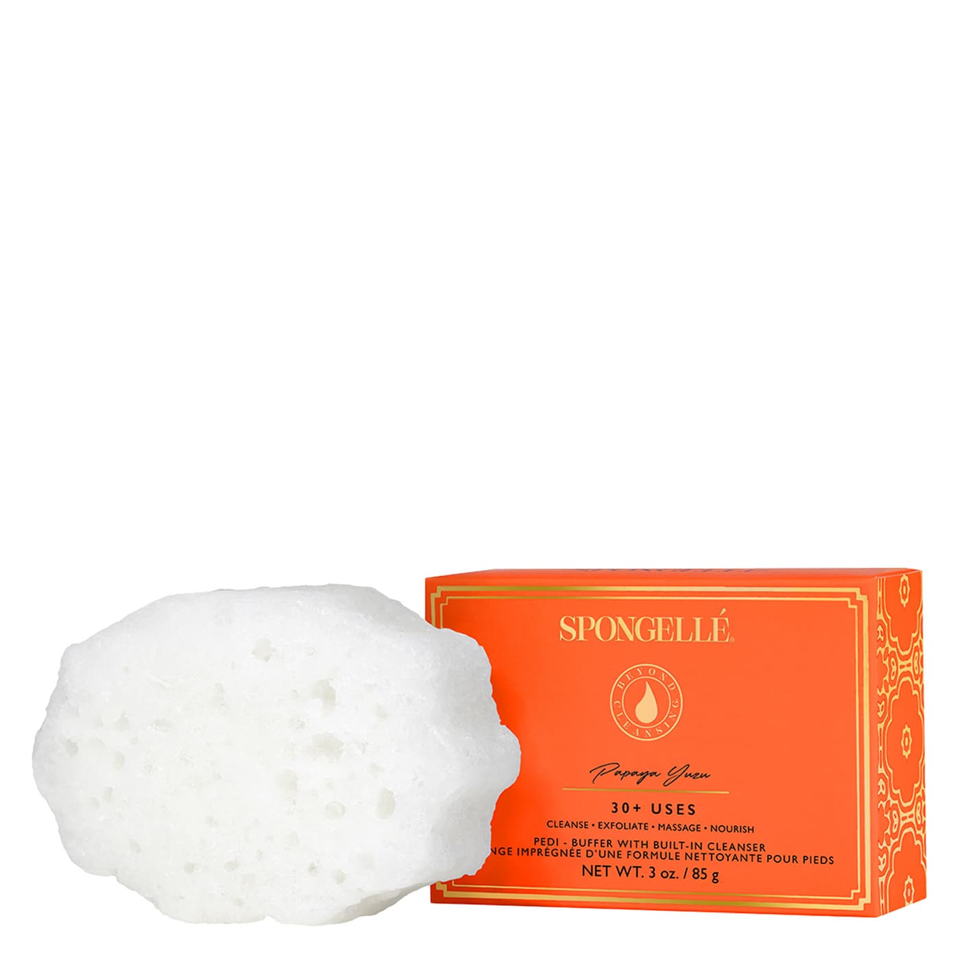 SPONGELLÉ Pedi-Buffer - Papaya Yuzu