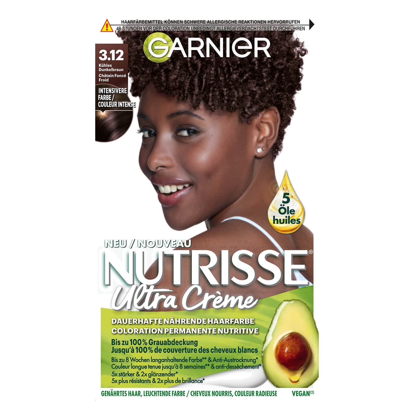 Nutrisse - 3.12 Kühles Dunkelbraun
