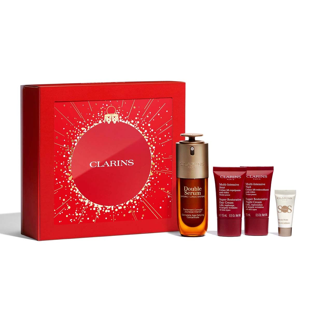 Clarins Specials - Double Serum & SUPER RESTORATIVE Holiday Set