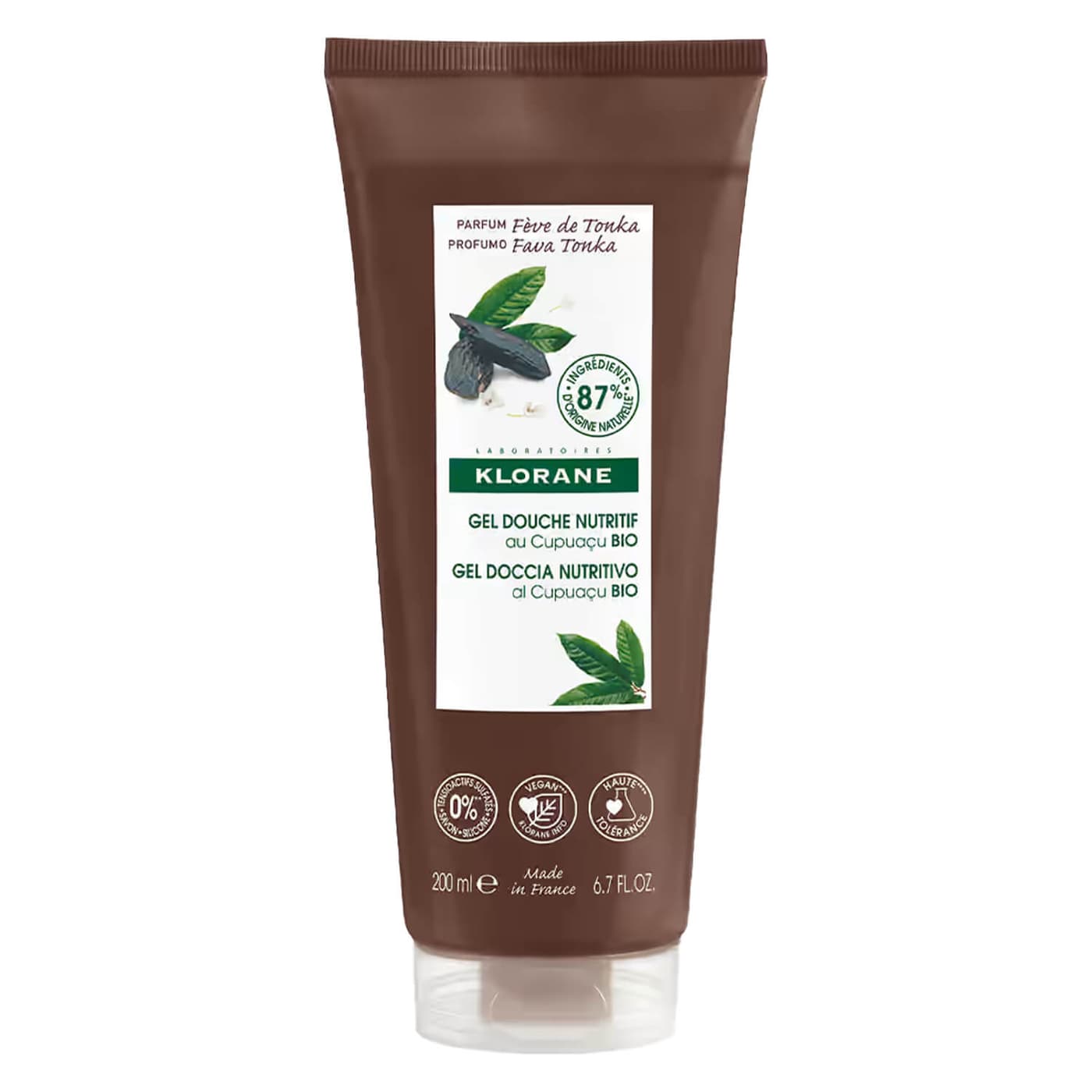 KLORANE Skincare - Nourishing Shower Gel Tonkabean