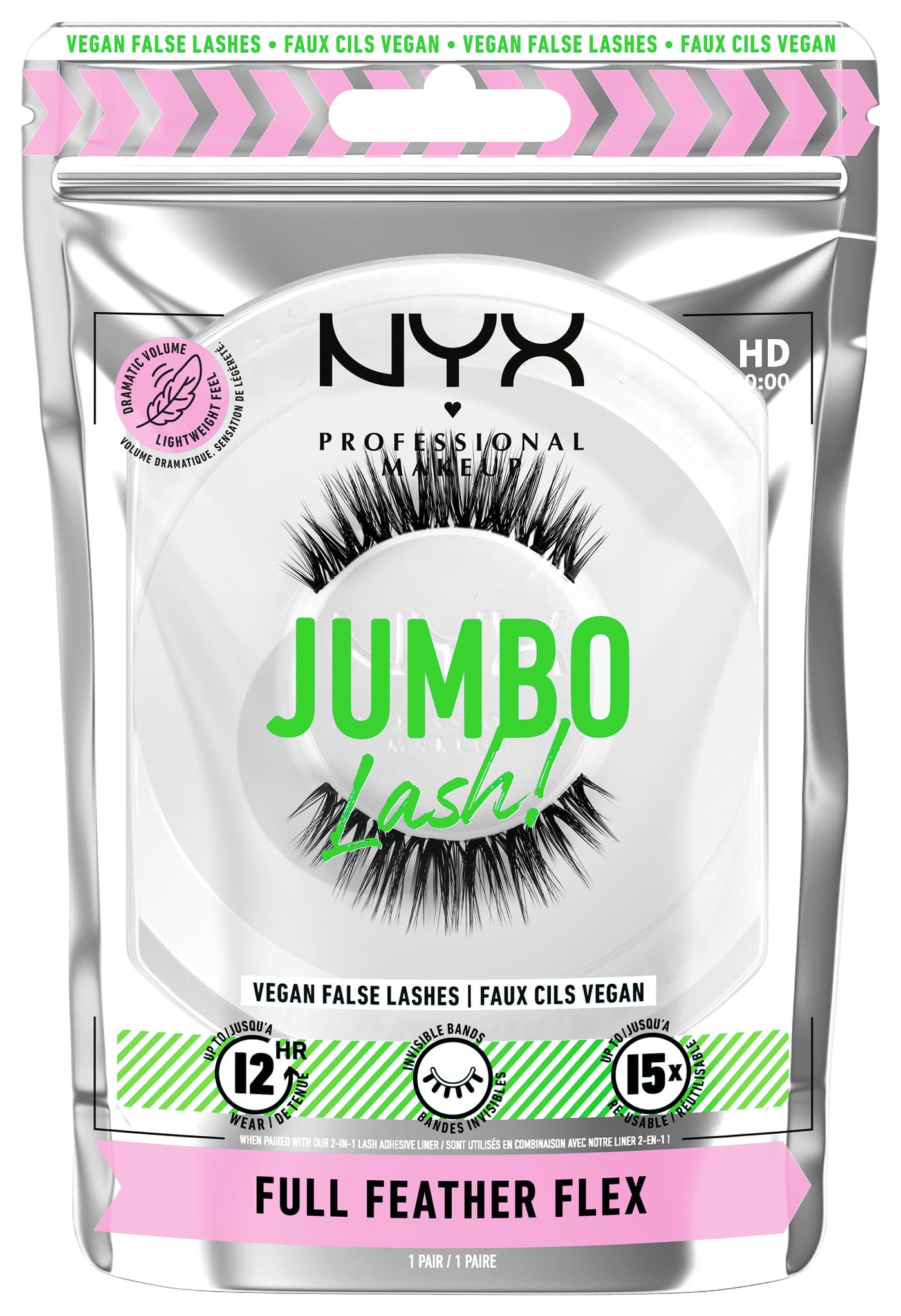 Jumbo Lash! - False Lashes 7 Full Feather Flex