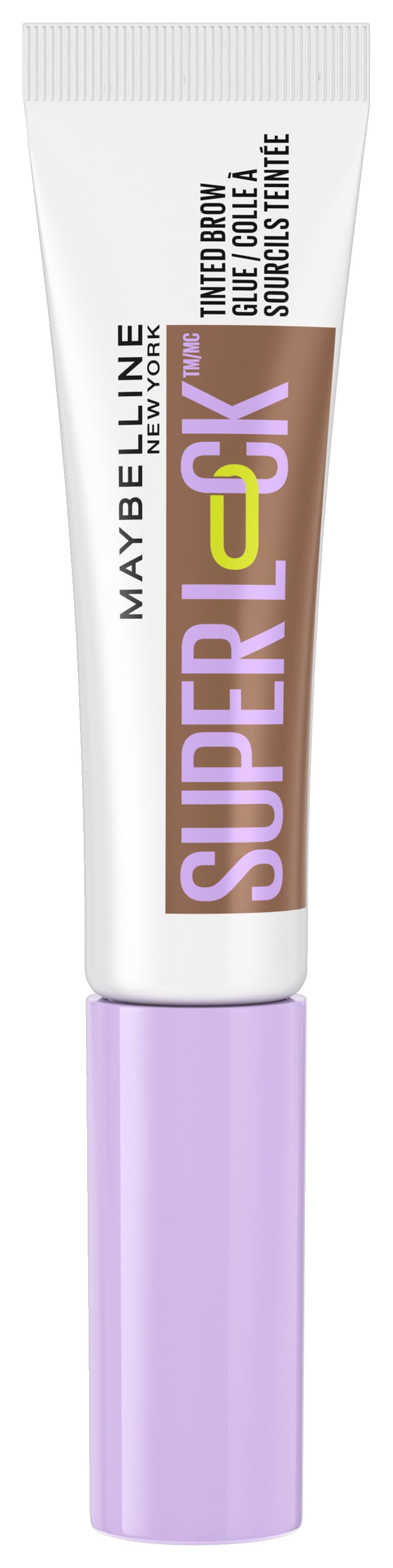 Maybelline NY Eyes - Gel pour sourcils Super Lock Brow Glue 257 Medium Brown