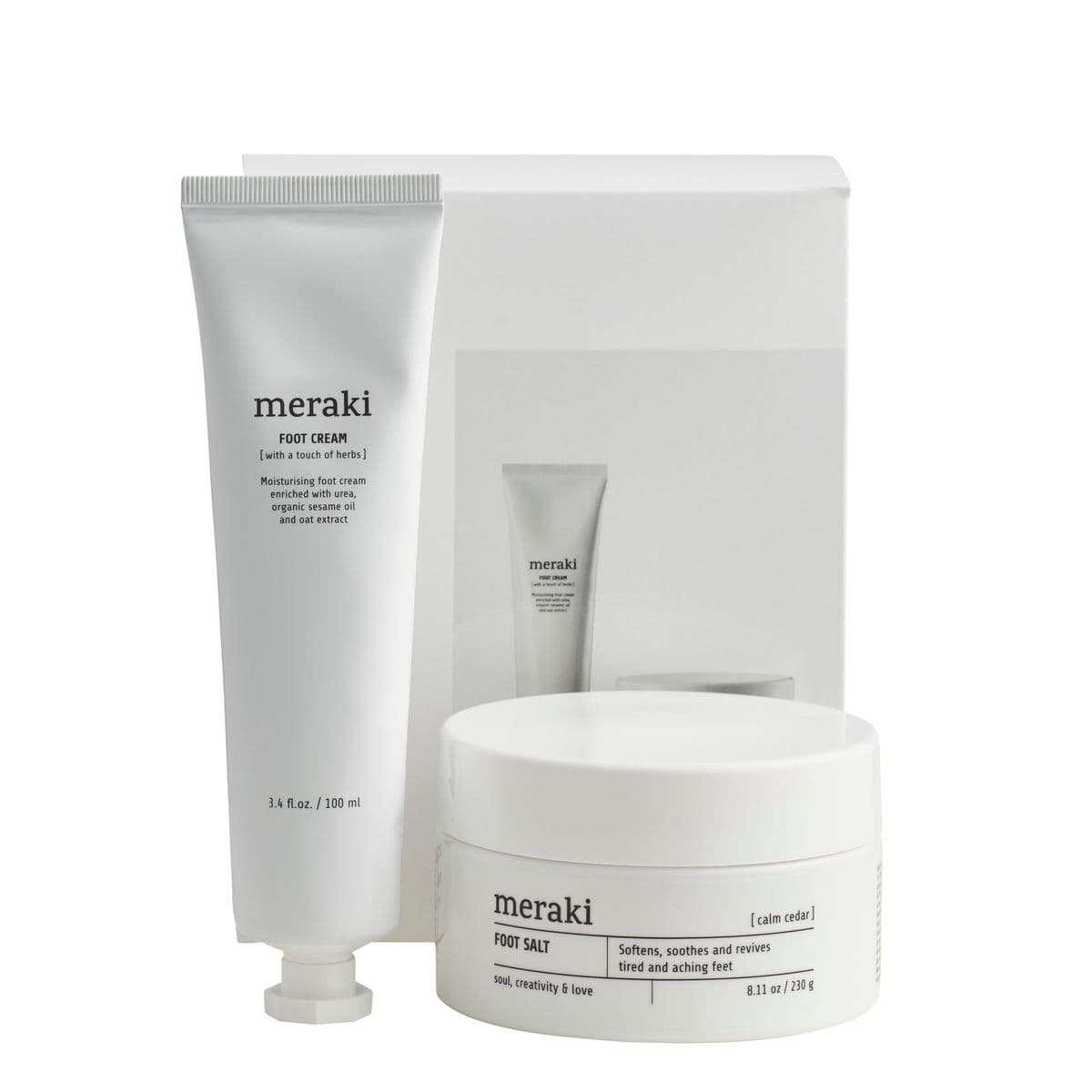 Meraki Care - Geschenkbox Foot spa